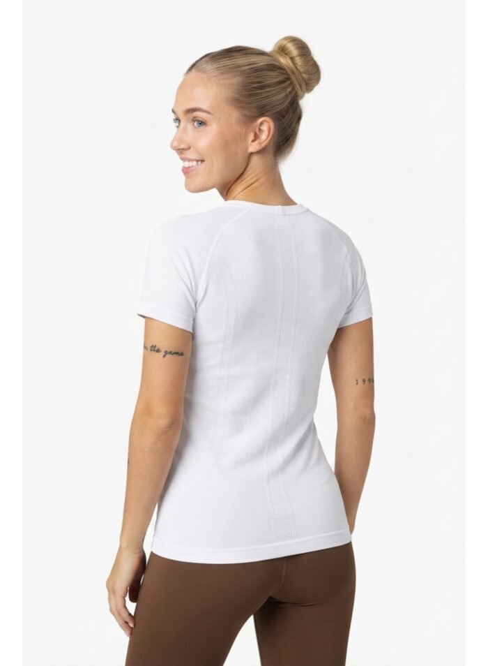Alternative view of Vortex Tee Womens T-shirt-White