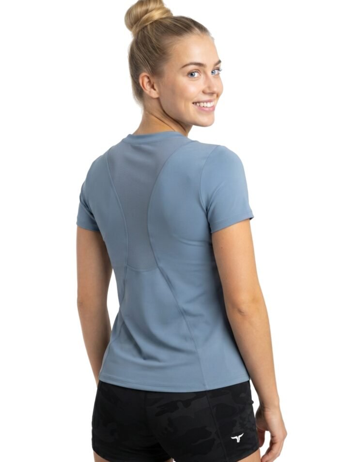 Alternative view of KittyHawk Womens T-Shirt-Blue