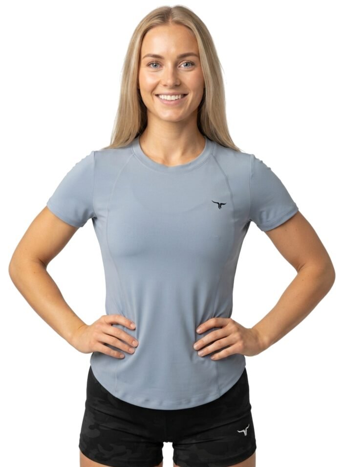 KittyHawk Womens T-Shirt-Blue - Image 4