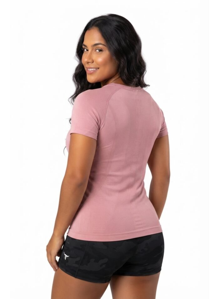 Alternative view of Vortex Tee Womens T-shirt-Pink